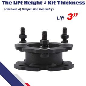 img 3 attached to 🚚 Комплект подъема Colorado Canyon 2015-2021 True Lift Kit - KSP 3" передний и 2" задний подъем, 2.75" проставки передних амортизаторов и 2" задний блок подъема.