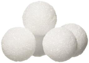 img 1 attached to FloraCraft School Specialty Styrofoam Ball Pack - 1-1/2 Inches, White, Set of 12 BA15BB/24/12: Explore the Perfect Crafting Companion