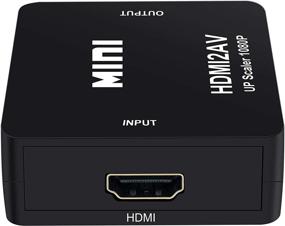 img 3 attached to 🔌 Auprite HDMI к RCA конвертер, 1080P HDMI к AV 3RCA CVBs композитный видео-аудио адаптер - Поддерживает PAL/NTSC для ТВ Xbox, Switch, TV Stick, Roku, Blu-Ray, DVD плеер и других