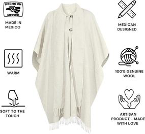 img 2 attached to Mexican Peruana Comfortable Fashion Elegant Women's Clothing for Coats, Jackets & Vests