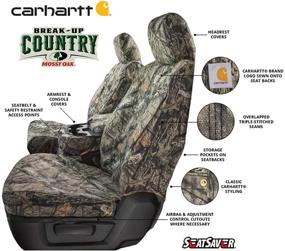 img 2 attached to Covercraft Carhartt SeatSaver Custom Chevrolet Interior Accessories in Seat Covers & Accessories
