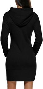 img 3 attached to 👗 BUIBIU Women's Cotton Sleeve Hoodie - Clothing and Dresses for Women