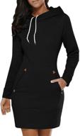 👗 buibiu women's cotton sleeve hoodie - clothing and dresses for women logo