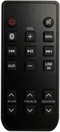 enhance your sound bar experience with the replacement remote control for rts7010b rts7340sb rts7116s rts7113ws rts7630b rts7131b rca sound bar logo