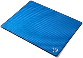 img 4 attached to 💻 SYB Laptop Pad: EMF Radiation Protection Shield & Heat Blocker for 14” Laptops - Ultra Marine