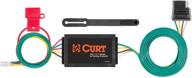 🚘 curt 56370 custom 4-pin trailer wiring harness for honda cr-v, vehicle-side, black logo