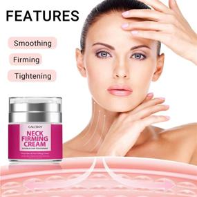 img 2 attached to 💆 Neck Firming Cream: Effective Anti-Aging Moisturizer for Neck & Décolleté, Reduces Double Chin, Enhances Skin Tightening