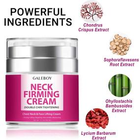 img 3 attached to 💆 Neck Firming Cream: Effective Anti-Aging Moisturizer for Neck & Décolleté, Reduces Double Chin, Enhances Skin Tightening