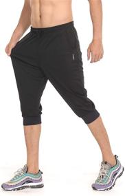 img 3 attached to TAIBID Workout Joggers Running Training Men's Clothing in Active