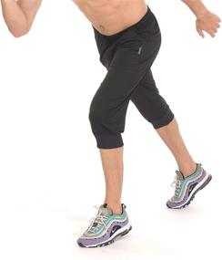 img 2 attached to TAIBID Workout Joggers Running Training Men's Clothing in Active