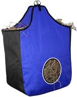🐴 1000d hanging hay bag feeder for horses by derby originals - reflective design with multiple color choices logo