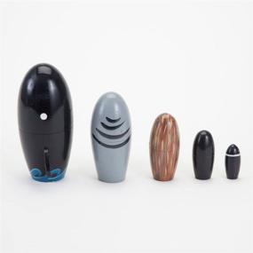 img 1 attached to 🔶 Stackable Bits and Pieces Matryoshka Figurines