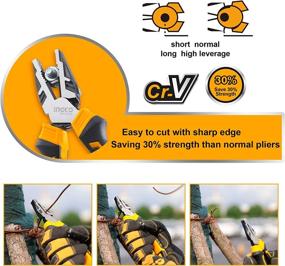 img 2 attached to 🔧 Combination Diagonal Cutting Pliers HKTV01P042