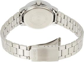 img 3 attached to Casio Womens LTP V004D 7B Stainless Analog