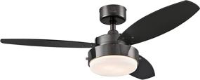 img 4 attached to 💡 Westinghouse Lighting Alloy Ceiling Fan, 42 Inch 7221500