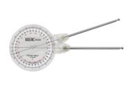 📏 baseline extendable goniometer degree with 12-inch measurement logo
