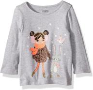 gymboree toddler sleeve graphic heather logo