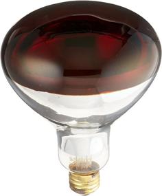 img 2 attached to 🔴 Satco S4998 Medium Light Bulb in Bronze/Dark Finish - 6.50 inches - Red Heat: A versatile lighting solution