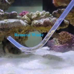 img 1 attached to 🐠 AREPK Aquarium Multifunction Coral Feeder Waste Cleaner Cleaning Tool Water Changer Fish Tank Cleaner Siphon Dropper Waste Remover Aquatic Bottom Feeder Pipette