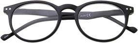 img 3 attached to Ultra-Powerful Reading Glasses: Boost Your Vision with +4.00 to +6.00 Magnification