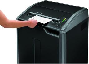 img 2 attached to 🔪 Fellowes 38485 Powershred 485Ci: Efficient & Powerful 28-Sheet Cross-Cut Shredder