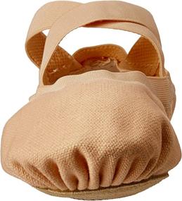 img 3 attached to 👯 Bloch Dance Women's Pro Elastic Canvas Split Sole Ballet Shoe/Slipper: Optimal Performance and Flexibility