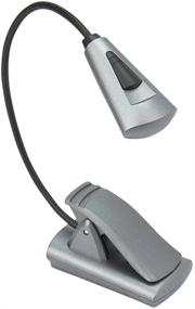 img 4 attached to Carson FlexNeck Ultra Bright LED Gooseneck Reading Lights - Fully Adjustable for Books, Magazines, E-Readers, Tablets, Computers, Kindles, Nooks, Crafts, Tasks, Hobbies and More!