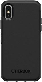 img 3 attached to Черный чехол OtterBox SYMMETRY SERIES для iPhone Xs и iPhone X - розничная упаковка.