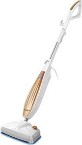 img 4 attached to 🧼 Powerful iWoly M11 Steam Mop: 1100W Floor Steamer Cleaner with Dual Modes & 2 Mop Pads for Effortless Tile and Hardwood Floor Cleaning