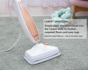 img 1 attached to 🧼 Powerful iWoly M11 Steam Mop: 1100W Floor Steamer Cleaner with Dual Modes & 2 Mop Pads for Effortless Tile and Hardwood Floor Cleaning