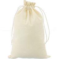 cleverdelights cotton bags premium drawstring gift wrapping supplies in gift bags logo