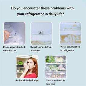 img 3 attached to Refrigerator Cleaning Reusable Dredging Household