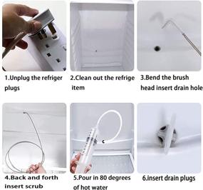 img 2 attached to Refrigerator Cleaning Reusable Dredging Household