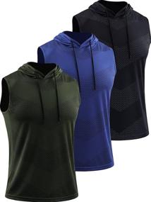 img 4 attached to 🏃 Neleus Workout Sleeveless Running Shirt - Men's Active Clothing for Optimal Performance