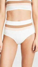 img 3 attached to 🩲 LSpace Reversible Portia Stripe Women's Bottoms