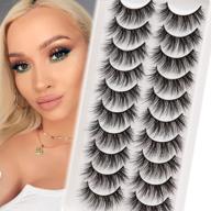 veleasha lashes eyelashes lightweight multipack logo