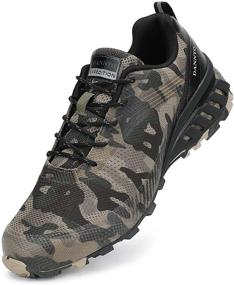 img 4 attached to 👟 Dannto Men's Trail Running Shoes: Superior Outdoor Hiking Sneakers for Trekking, Walking, and Cross Training