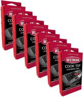 🧽 weiman cook top scrubbing pads, pack of 18 pads logo