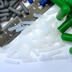 img 3 attached to High Temp Silicone Rubber End Cap Kit for Ultra Precision - 175Pc. Ideal for Powder Coating & Custom Paint Supplies