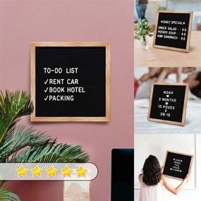 img 1 attached to Versatile Changeable Letter Board Letters and Numbers: Unlimited Creativity at Your Fingertips