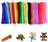 🎨 360 onepine pipe cleaners - 30 colors chenille stems for arts, crafts, and diy handmade decorations (6mm x 12 inch) logo