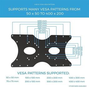 img 2 attached to 💪 Как легко преобразовать шаблоны VESA с адаптерной пластиной HumanCentric для ТВ-кронштейнов