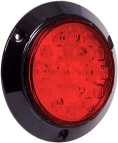 img 1 attached to Highly Efficient Maxxima M42321R Round Stop Light for Enhanced Visibility