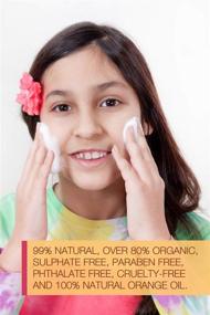 img 1 attached to 🧴 Gentle Kids Organic Foaming Face Wash - Natural, Vegan & Toxin-Free - Sulphate & Paraben Free - Ideal for Kids & Preteens