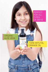 img 2 attached to 🧴 Gentle Kids Organic Foaming Face Wash - Natural, Vegan & Toxin-Free - Sulphate & Paraben Free - Ideal for Kids & Preteens