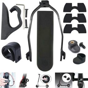 img 4 attached to 🛴 Chuancheng Xiaomi Mijia M365 &amp; Pro Series Electric Scooter Accessories Kit Set: Hook, Vibration Dampers (0.6mm, 0.8mm, 1.2mm), Rear Fender Support