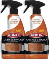 🪑 weiman furniture polish & wood cleaner - 16 ounce (2 pack) | enhance surface condition of cabinet doors, tables, chairs, and more logo