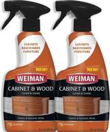 🪑 weiman furniture polish & wood cleaner - 16 ounce (2 pack) | enhance surface condition of cabinet doors, tables, chairs, and more логотип