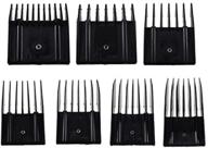 🔒 miaco universal clipper guide comb guard set, 7 pieces: ideal for oster classic 76, a5, andis ag, bg, and more! logo