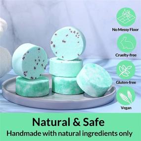 img 3 attached to 🚿 Lagunamoon Aromatherapy Shower Steamers for Nasal Relief and Easy Breathing, 6 Pack 30g Shower Bombs with Mint, Menthol & Eucalyptus, Natural Essential Oil Shower Tablets for Relaxation Gift